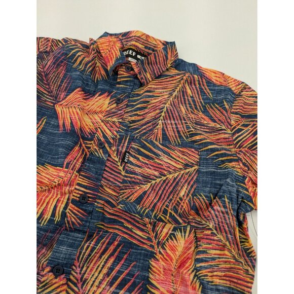 REEF Daintree Hawaiian Shirt Mens Size Small Short Sleeve Button Up - Picture 7 of 7